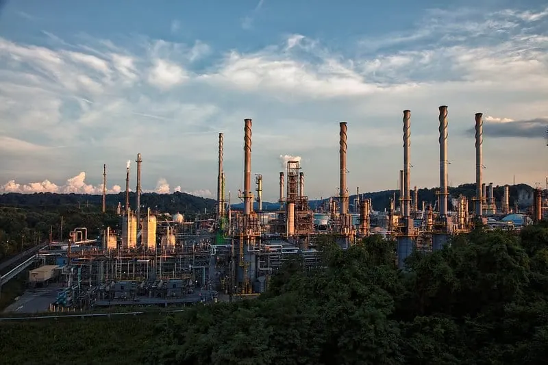 Oil refinery